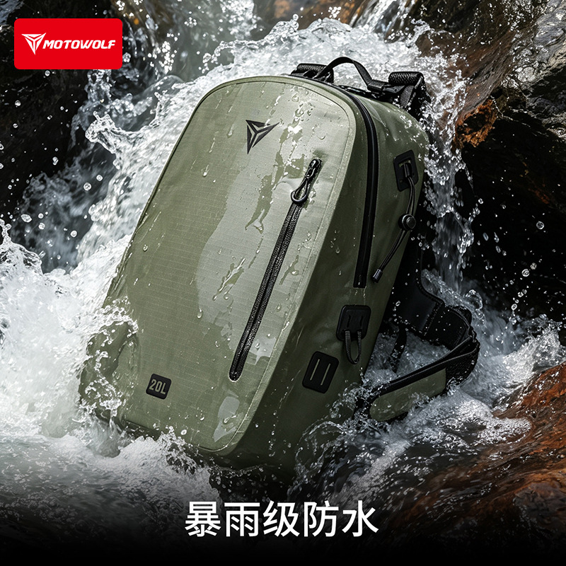 Motorcycle Gear Wholesale - Tas Ransel Motor Anti Air Grosir