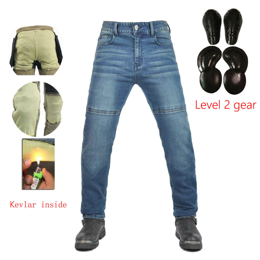 Motorcycle Wearing Gear - Celana Jeans Berkendara Sepeda Motor Lapisan