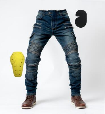 Motorcycle Wearing Gear - Sepeda Motor Berkuda Celana Jeans Pria