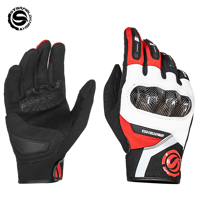 Motorcycle Wearing Gear - SFK Sarung Tangan Sepeda Motor Merah