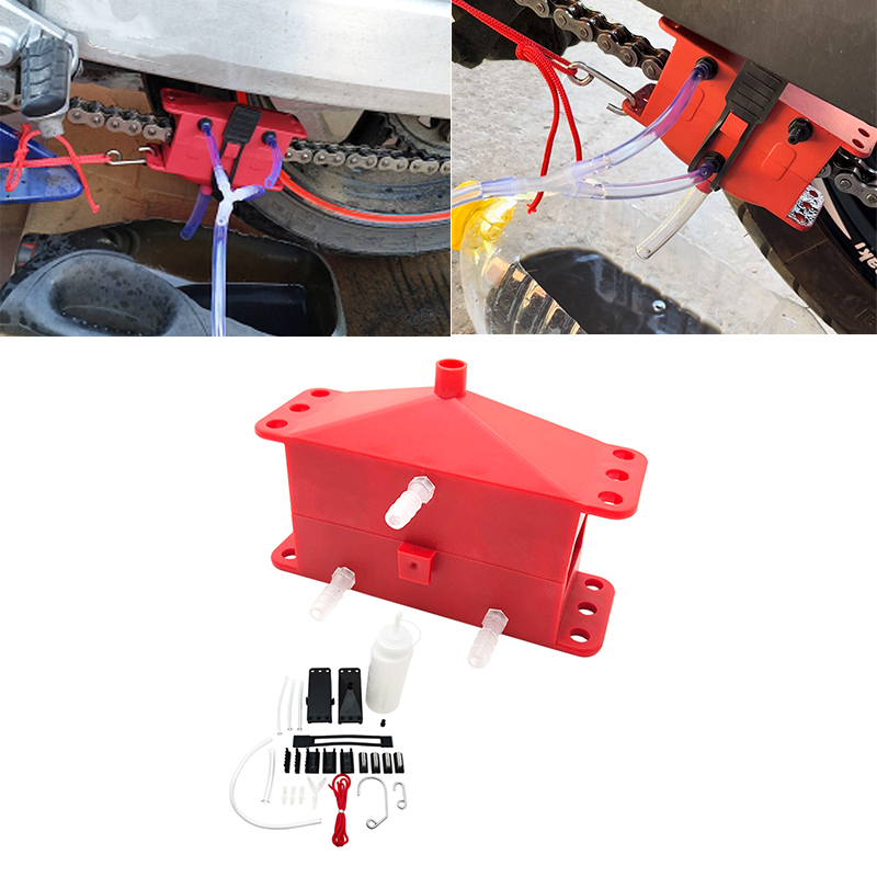 Motorcycle Gear Clearance - Kit mesin pembersih rantai motor Universal,