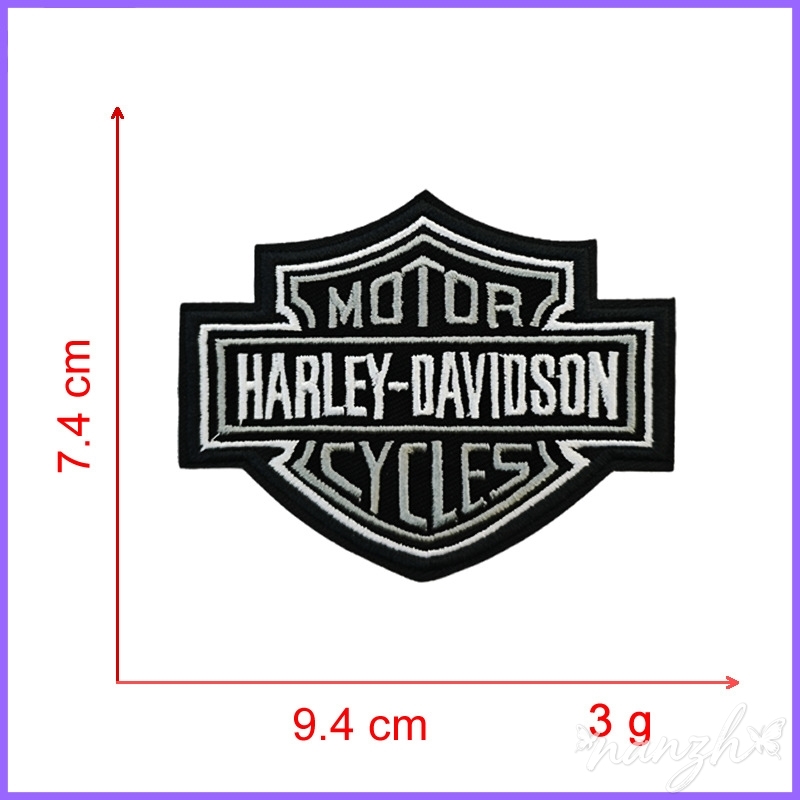 Motorcycle Gear Organizer - Patch Velcro Dekorasi Bordir Motor, Patch