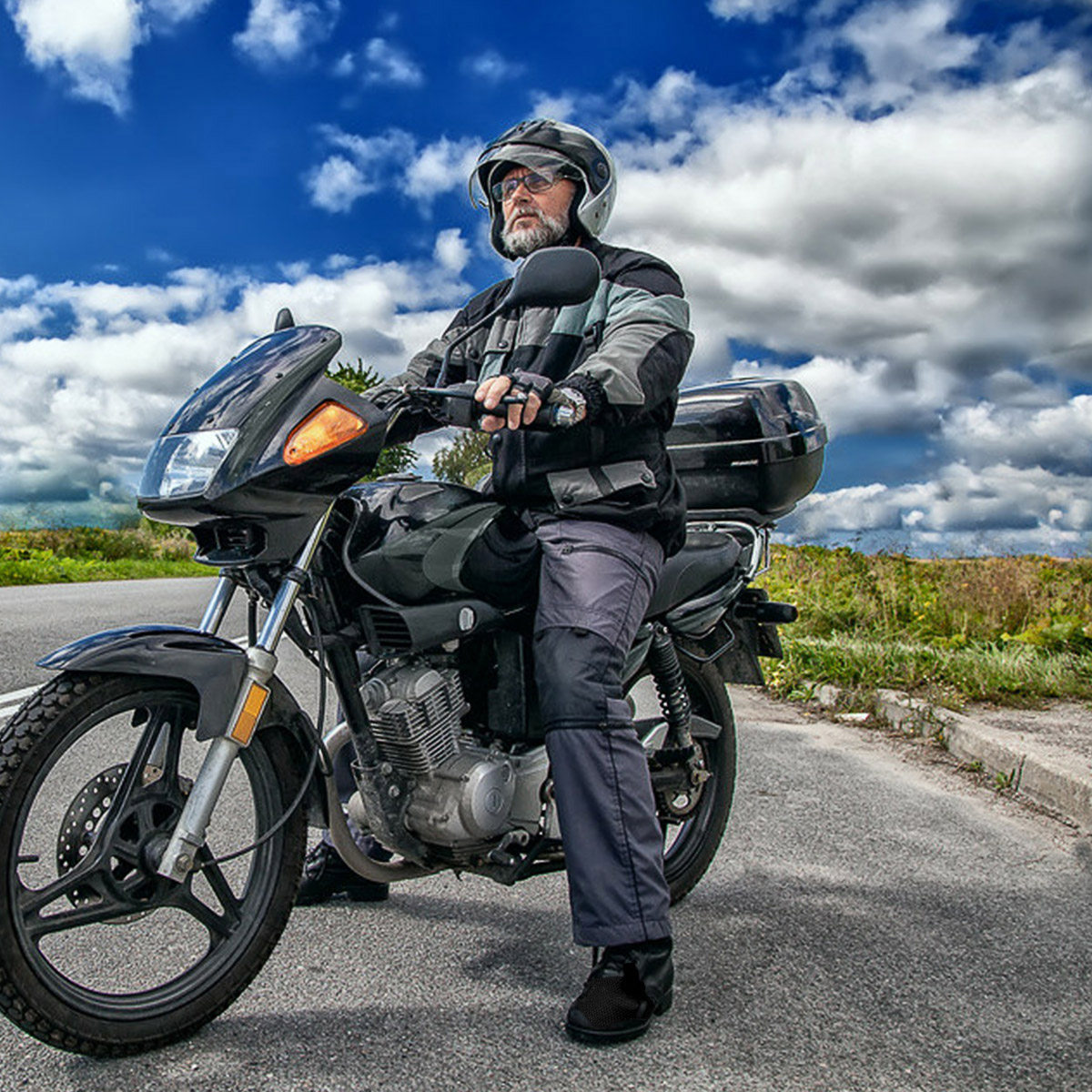 Motorcycle Wearing Gear - Pelindung Sepatu Boot Motor untuk Pergeseran