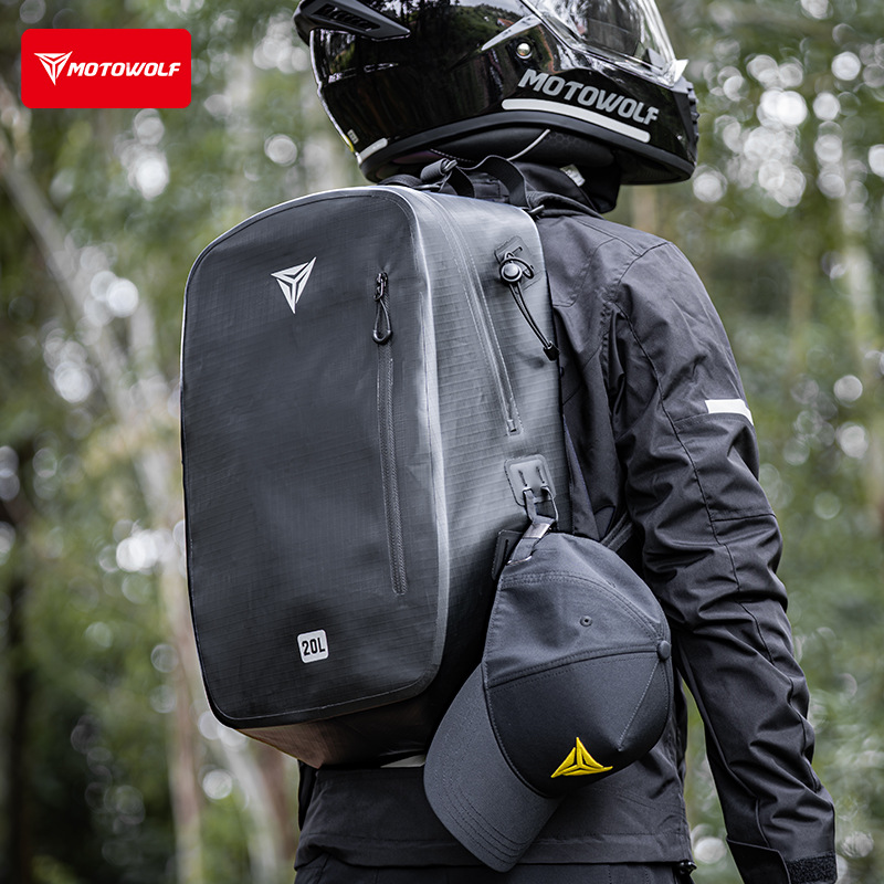Tas Ransel Motor Anti Air Gros - Motorcycle Gear Wholesale ulasan dan harga