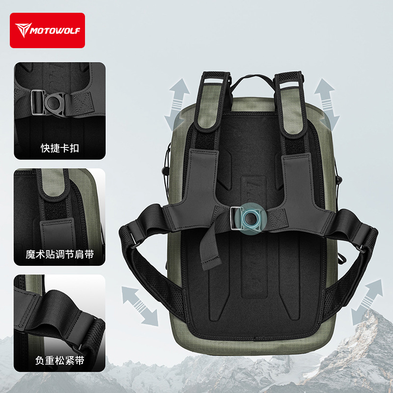 Tas Ransel Motor Anti Air Gros - Motorcycle Gear Wholesale ulasan dan harga