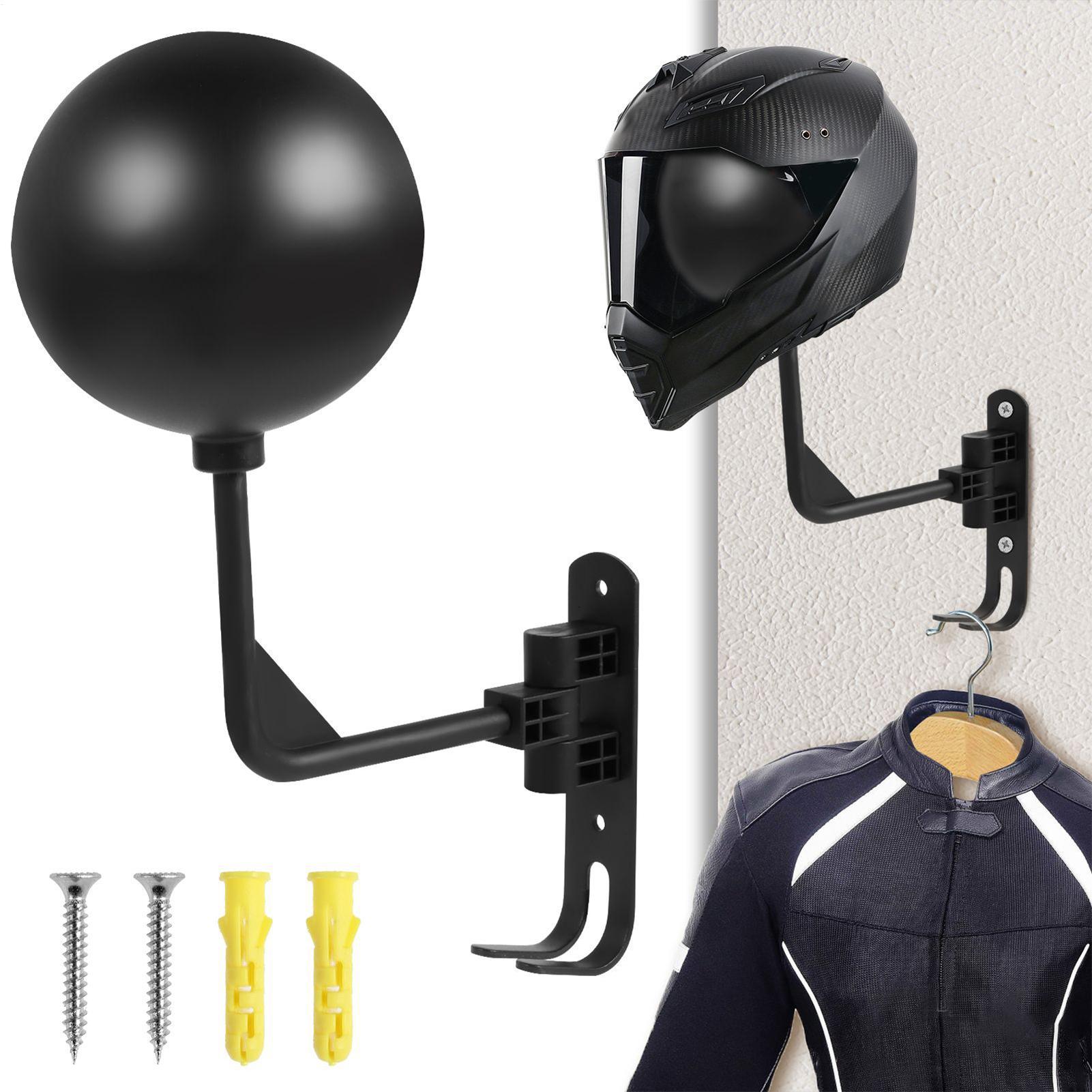 Rak Helm Sepeda Motor Terpasan - Motorcycle Gear Organizer ulasan dan harga