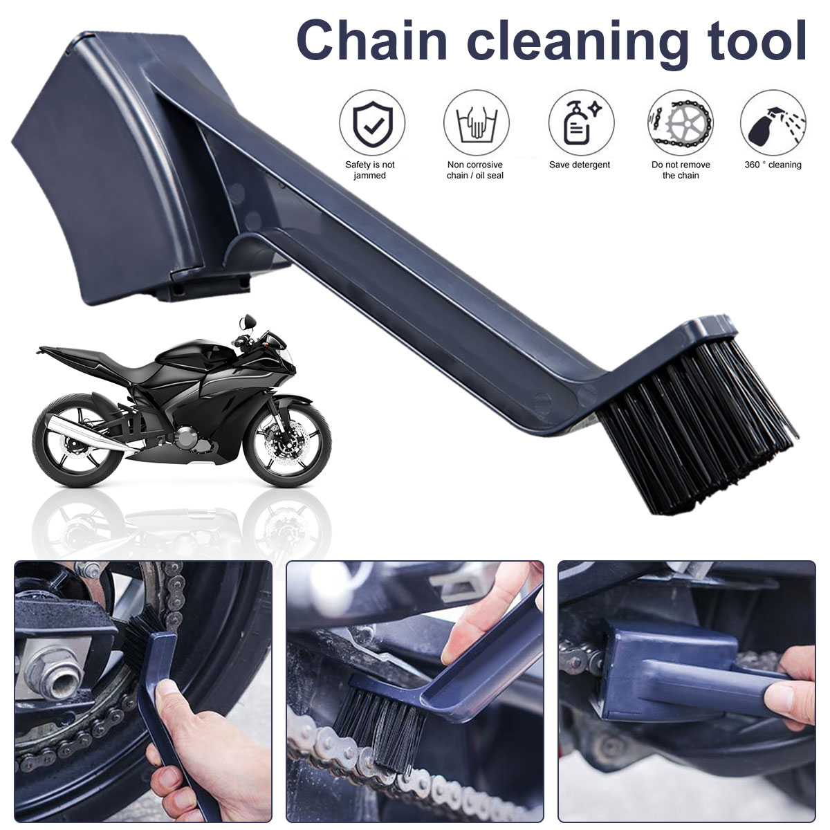 Sikat pembersih rantai sepeda  - Motorcycle Gear Clearance ulasan dan harga