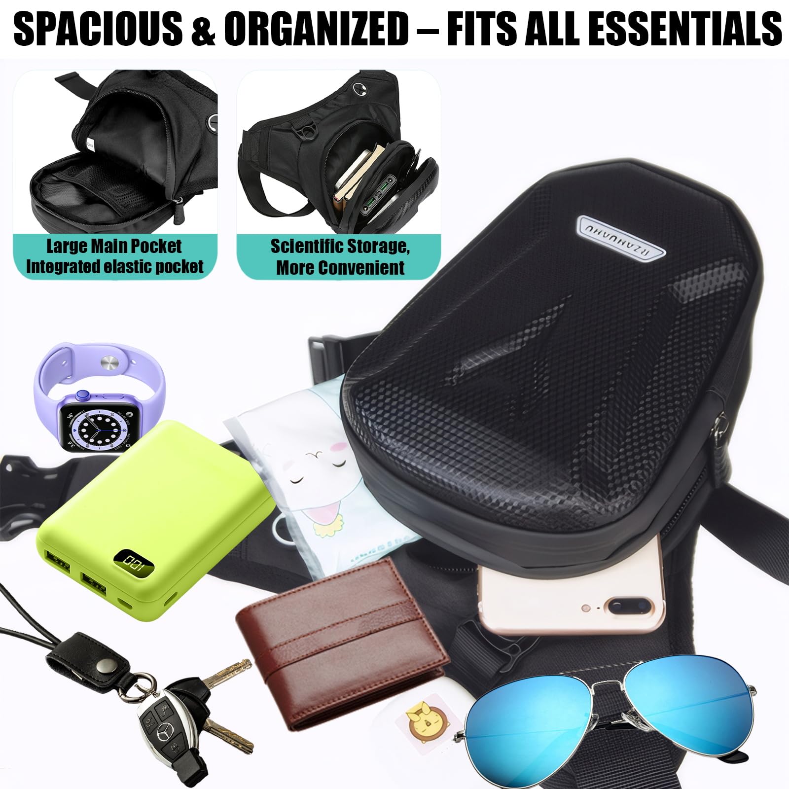 Tas Pinggang Motor Anti Air Mu - Motorcycle Gear Organizer ulasan dan harga