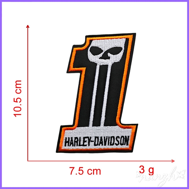 Patch Velcro Dekorasi Bordir M - Motorcycle Gear Organizer ulasan dan harga